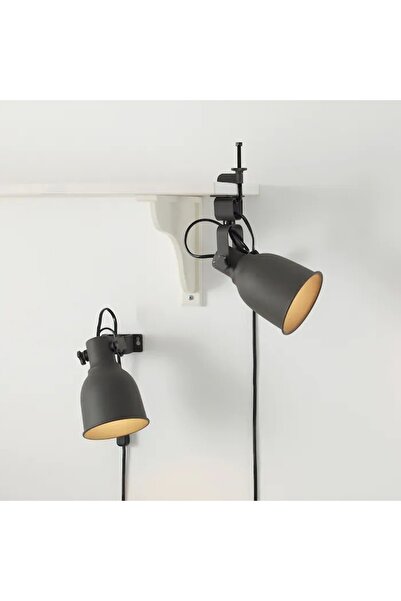 NO BRAND Aplică de perete IKEA gri E14 7 W