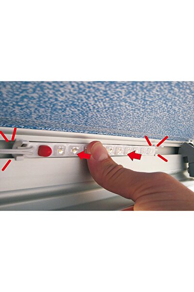 NO BRAND Lumină LED pentru corturi FIAMMA KIT AWNING 12V 2 buc.