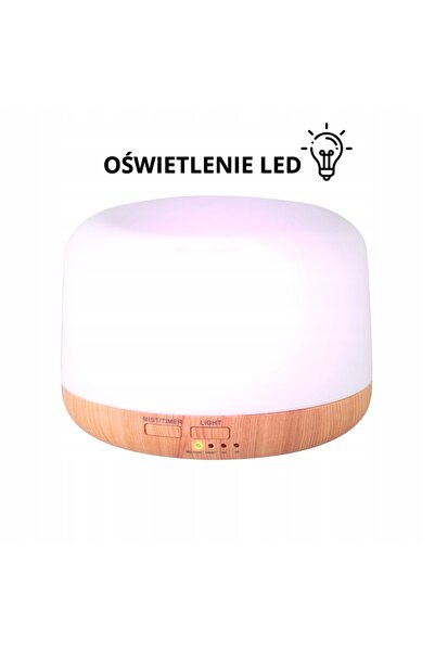ACTIVESHOP UMIDIFICATOR LAMPĂ DE NOAPTE DIFUZOR DE AROMĂ AROMATERAPIE RGB + T...