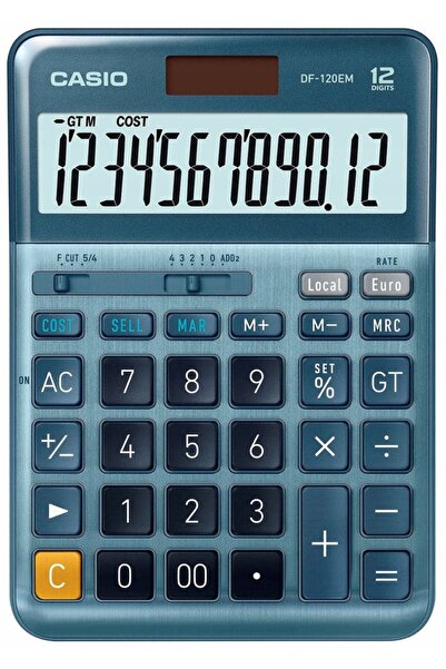 Casio CALCULATOR DE BIROU DF-120EM METAL GT EURO