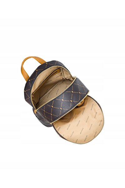 NO BRAND PUCCINI Maro Rucsac de damă elegant urban cu două compartimente BLXP...