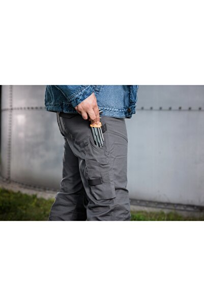 NEO Tools Pantaloni de lucru NEO MIX&MATCH din canvas, gri, L/52, 280 g/m2, 8...
