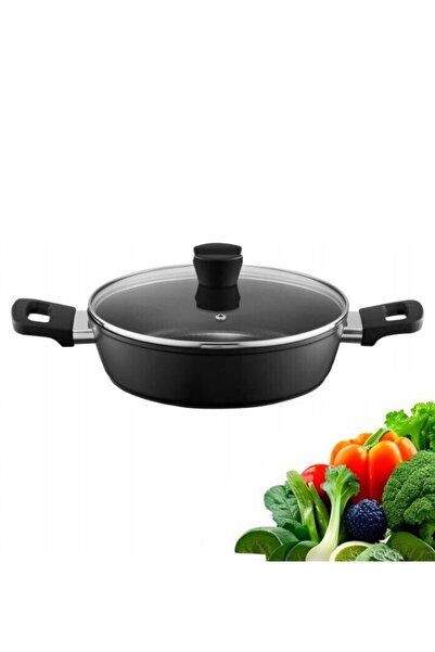 NO BRAND Tigaie tradițională Ambition Qualum de 24 cm, cu suprafață antiaderentă