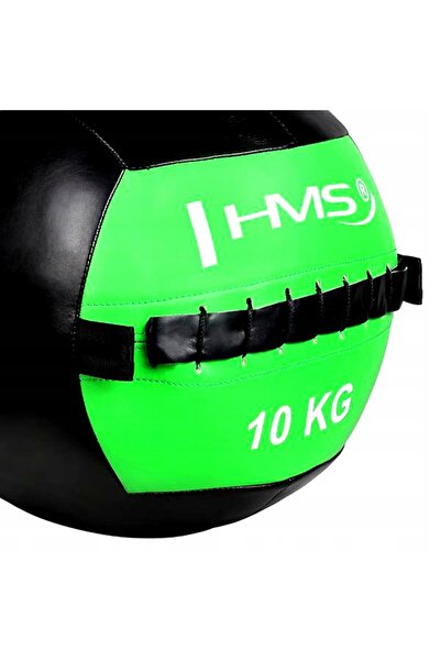 HMS Minge Wall Ball de 10KG pentru antrenament, minge de aruncat, exerciții f...