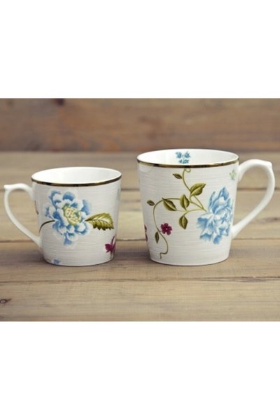 NO BRAND Ceașcă porțelan cafea ceai LAURA ASHLEY 300 ml K3