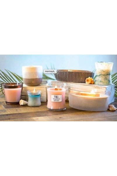 WoodWick Lumânare parfumată 610g Apus de soare costier