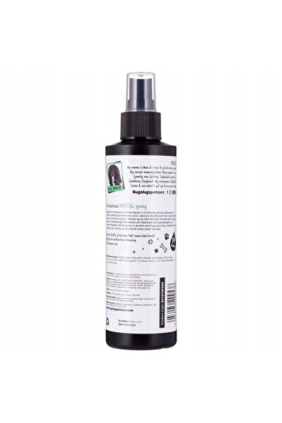 NO BRAND Bugalugs Spray dentar pentru igiena orală pentru câini și pisici 200ml