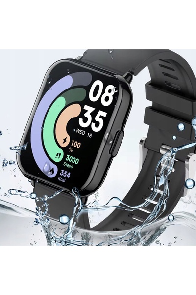 Rubicon Smartwatch pentru femei, apeluri și notificări Bluetooth, monitorizar...