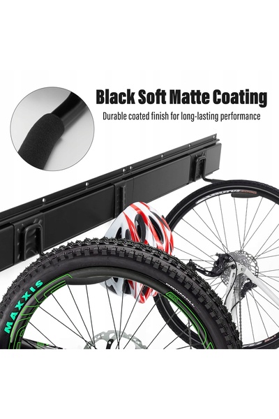 NO BRAND Suport unilateral Sinoer, negru, pentru 4 biciclete
