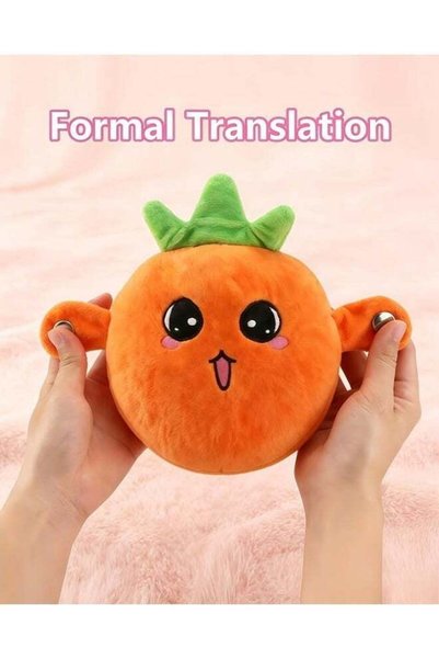 Generic Interactive Sensory Music Doll Plush Carrot Toy with Touch-Activated Melodies and Sounds 22cm Early Educational Learning Toy for Toddlers and Babies