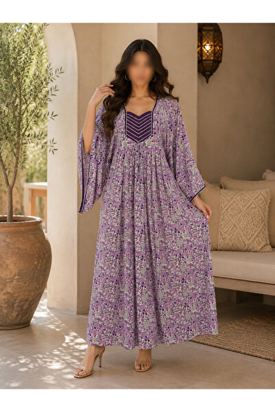 RONZA Women's French Sleeve Jalabiya