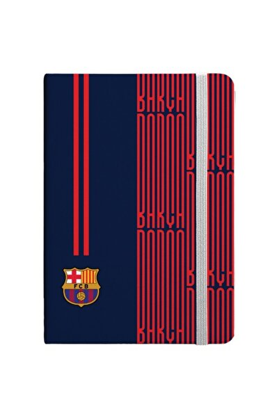 Generic مفكرة FC Barcelona A5 مع شريط مطاطي للأطفال