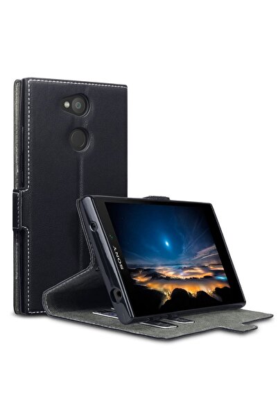 Terrapin Low Profile Thin Θήκη - Πορτοφόλι Sony Xperia L2 - Black