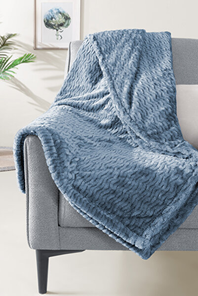 Dormy Home Carsten Wellsoft Tv Blanket 140X190 cm - Indigo