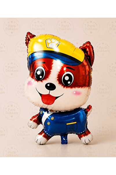 Parti Dükkanı Police Dog Themed Foil Balloon 45X74 cm Helium Compatible Child...