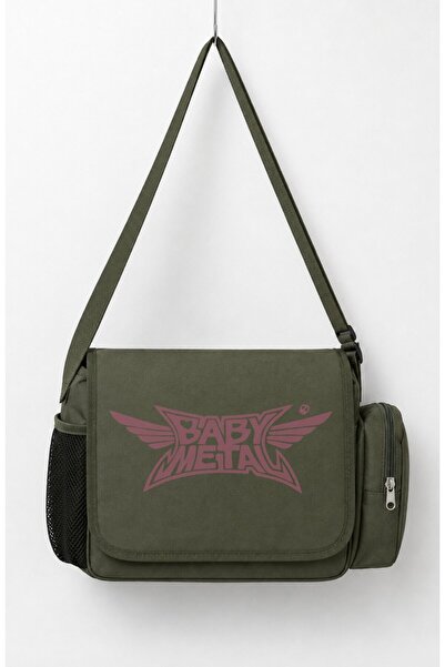 Fuddy Moda Unisex Rock Band Baby Metal Printed Messenger Bag