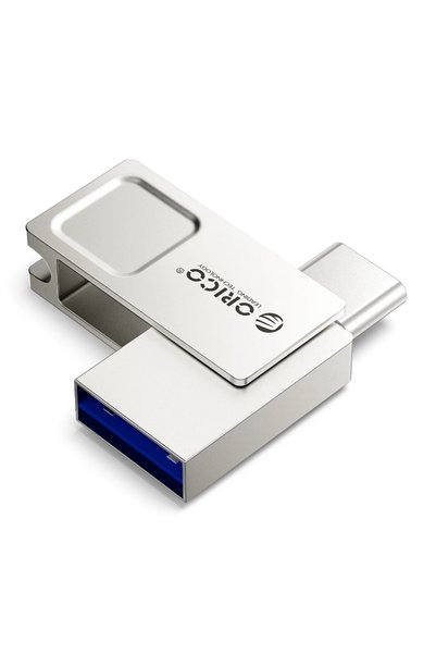Orico Stick USB U301 256GB, USB 3.2 Gen 1, USB-A/USB-C, Argintiu