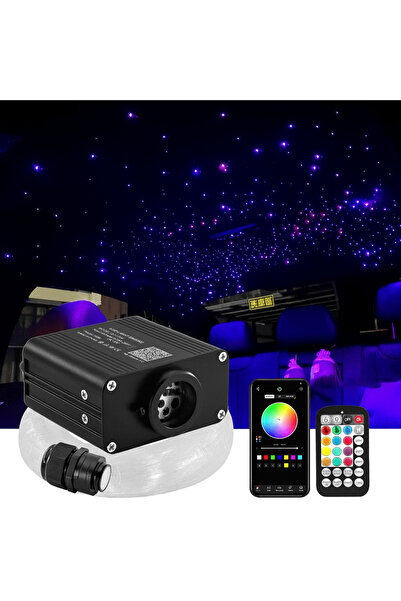 AUTOREY Car Roof Starlight Kit 16W with LED Twinkle Optical Fiber, 500 Fibers...