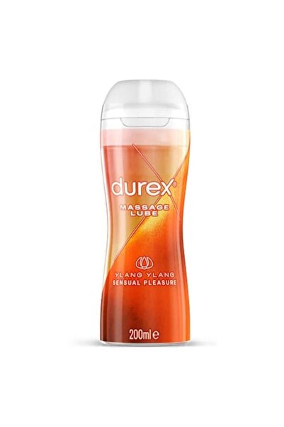 Durex Lubrifiant, gel de masaj 2 în 1, Ylang Ylang, 200 ml