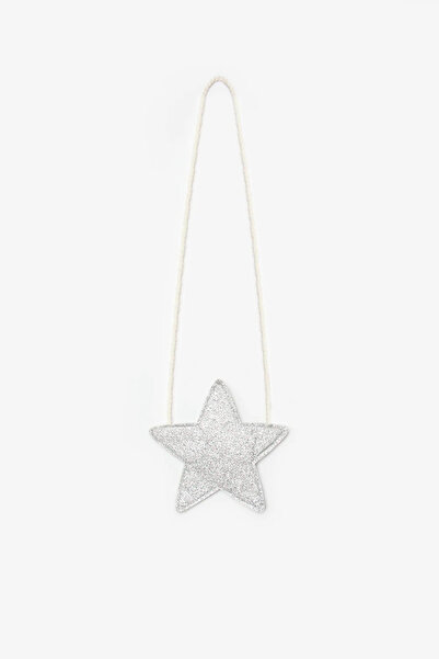 NOBLEKIDS Le Mabelle Girl's Glitter Star Bag Silver