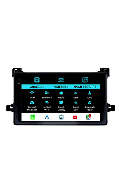 NavStore Ειδικό Σύστημα Πλοήγησης για Toyota Prius (2015 - 2022), Τετραπύρηνο...