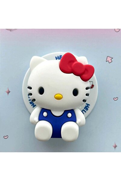 Hello Kitty حامل مغناطيسي للجوال بتصميم هيلو كيتي، متوافق مع نظام ماج سيف.اكس...