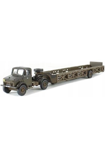 Oxford BEDFORD OX + QUEEN MARY TRAILER RAF TUNISIA 1942 - metal