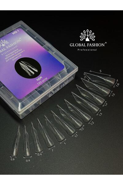 global fashion Set 2 x Tipsuri reutilizabile pentru realizarea extensiilor cu...
