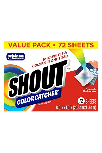 Generic Brand Shout Color Catcher Sheets for Laundry, Maintains Clothes Origi...