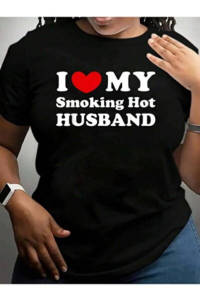 k222 Husband, I Love My Hot Husband Cruise Vacation Trip Black Graphic T Shir...