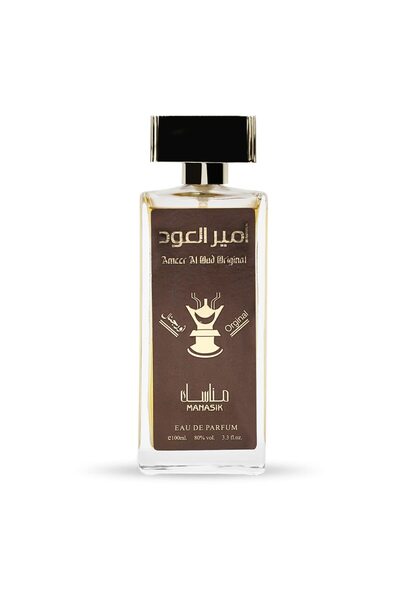 MANASIK عطر فاخر أصلي برائحة منعشة ومهدئة تدوم طويلاً للرجال من أمير العود، 1...