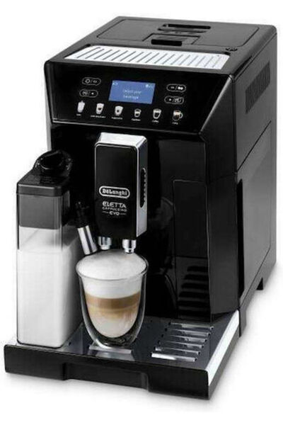 De'Longhi Eletta Αυτόματη Μηχανή Καφέ Εσπρέσο 1450W Πίεση 15bar για Καπουτσίν...