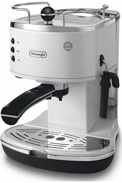 De'Longhi Espresso Icona Μηχανή Καφέ Εσπρέσο 1100W Πίεση 15bar Λευκό ECO311.W