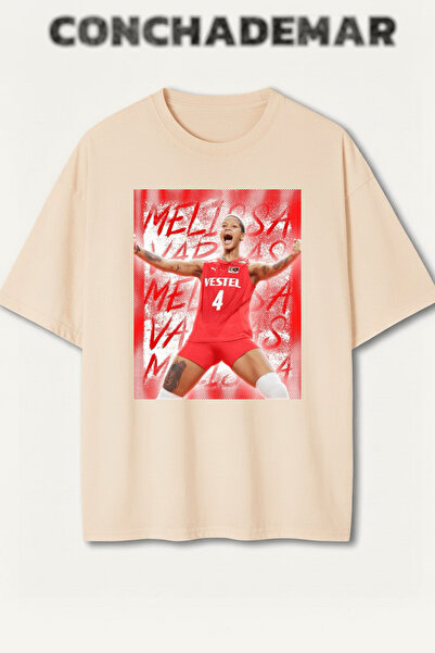 Vordevia Sultans of the Net Printed Premium Oversize Cotton T-Shirt