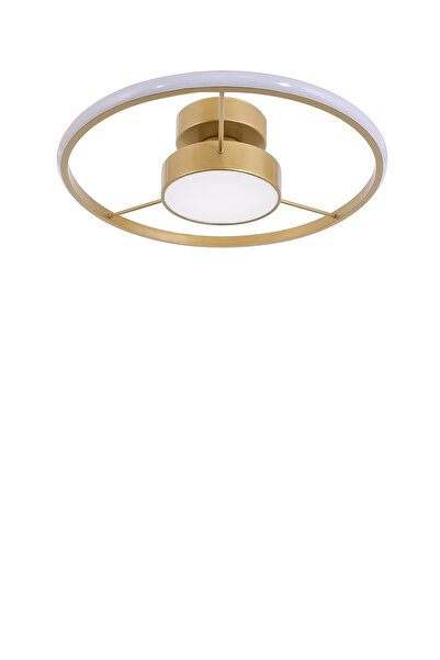 Fer Avize Dümen Tekli Modern Led Avize Beyaz Işık Enerji Tasarruflu Hol Oturma Odası Çocuk Odası Cafe