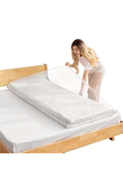 Generic Mattress Vacuum Storage Bag, Reusable Space Saver Vacuum Seal Bags fo...