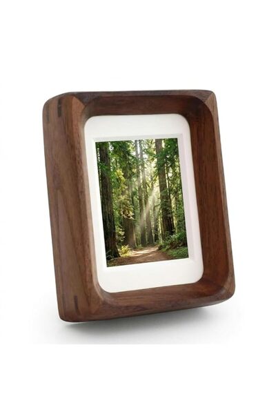 Generic Brand Wooden Picture Frames, 2.5x3.5 inches with Acrylic Cover, Matte...