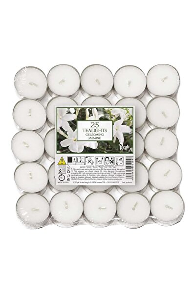 Generic Brand Price's Aladino Candles 25 Pack Tealight Candles | Jasmine Scen...