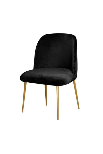 Generic Brand Velvet Plush Dining Chairs Cover 1/2/4/6 Pcs,Stretch Curved Sea...