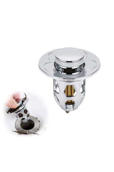 Generic Pop Up Sink Plug, Universal Bathroom Sink Stopper, Bathroom Sink Plug...