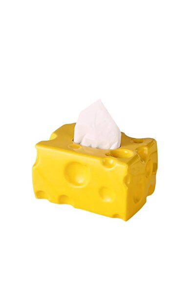 Generic Tazweeq Tissue Box, Cream Ceramic Creative Paper Box, Living Room Dec...