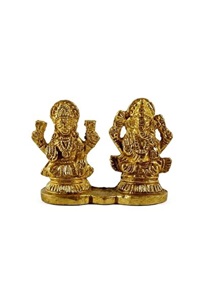 Generic Aatm Brass Handicraft Maa Lakshmi and Lord Ganesh Statue for Home Dec...