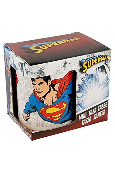 Generic SUPERMAN City Ceramic Mug – 325ML Capacity, Multicolour
