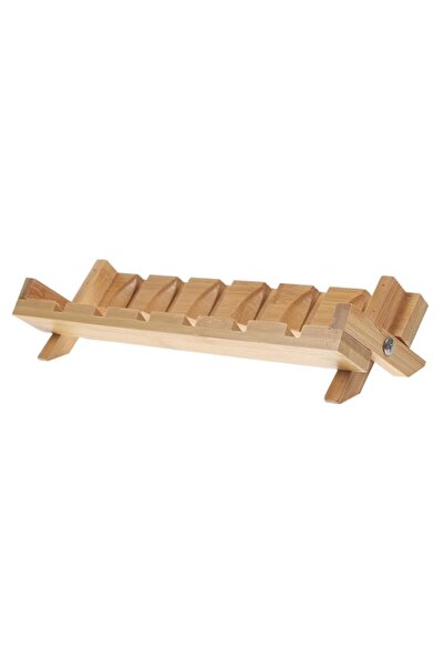Generic Tea Cup Holder, Bamboo Tea Cup Tray Storage Organizer, Brown Tea Cup ...