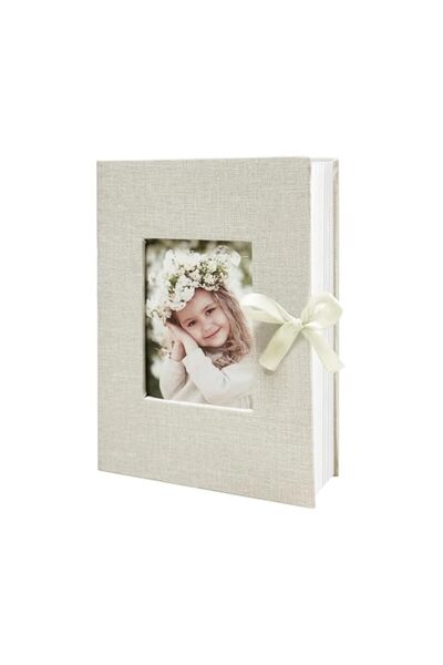 Generic Brand Linen Photo Album 4x6 with 100 Pockets - Top Loading Vertical P...