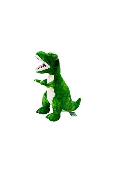 Generic DAISO Eng Hug Pillow | Tyrannosaurus | 22.44 In (57 cm) | Green Soft ...