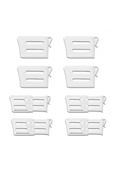Generic HANNEA® 8 Pack Adjustable Refrigerator Door Organizer Versatile Fridg...