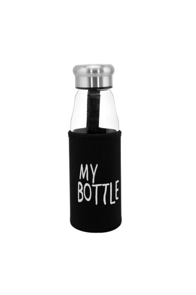 Generic Delcasa Dc1314 500ML Glass Water Bottle With Neoprene Sleeve Portable...