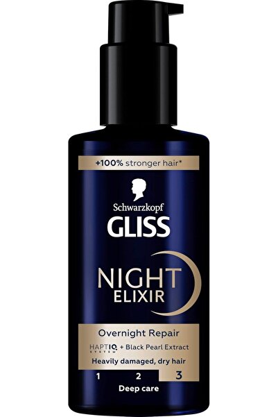 Gliss Night Elixir Repair Night Care Serum, 100ml