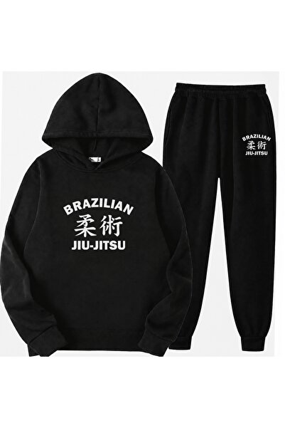 SVART WEAR Dječji komplet majica i pantalona sa printom Jiu Jitsu, 100% pamuk
